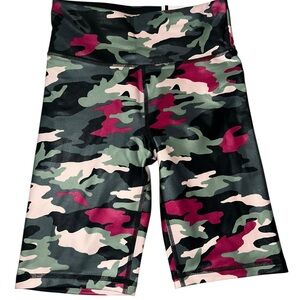 ✅DKNY womens Ombre Logo Compression High Waisted Bike Short